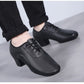 Genuine leather men's Latin dance shoes