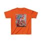 Meraki Rose  god always on time Kids Heavy Cotton™ T-shirt