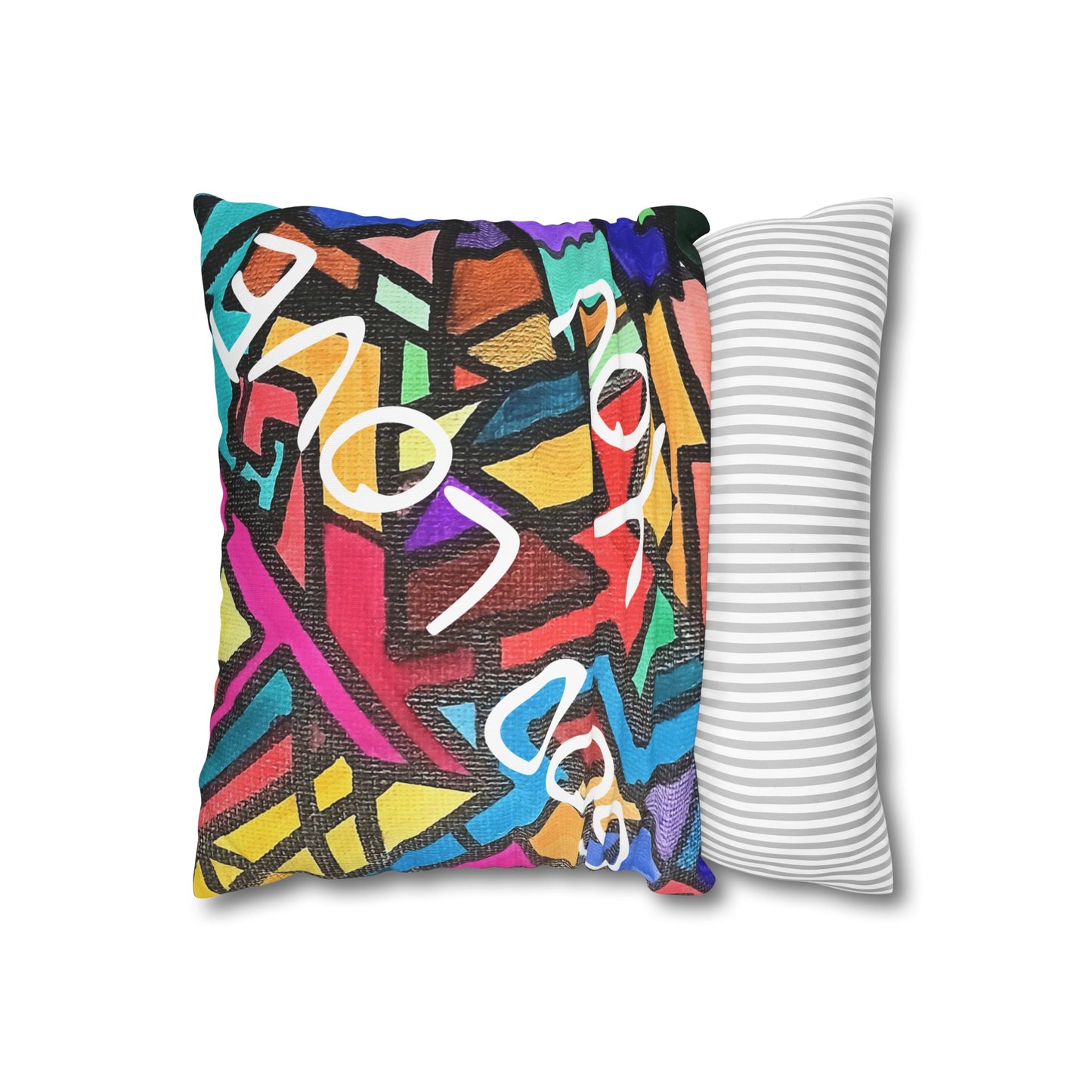 Square Poly Canvas Pillowcase