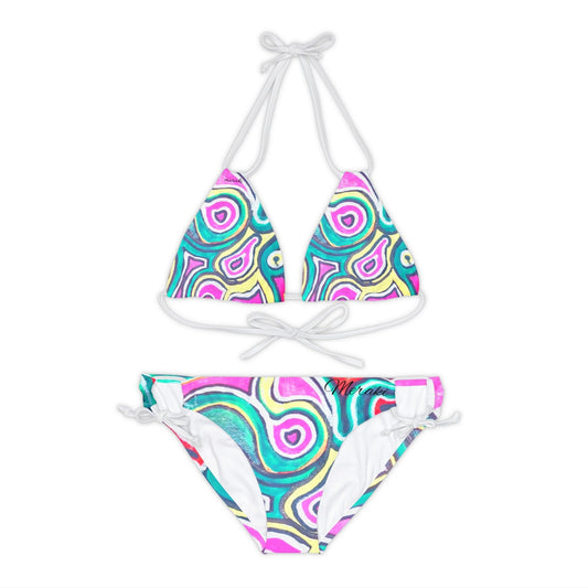 Strappy Bikini Set (AOP)