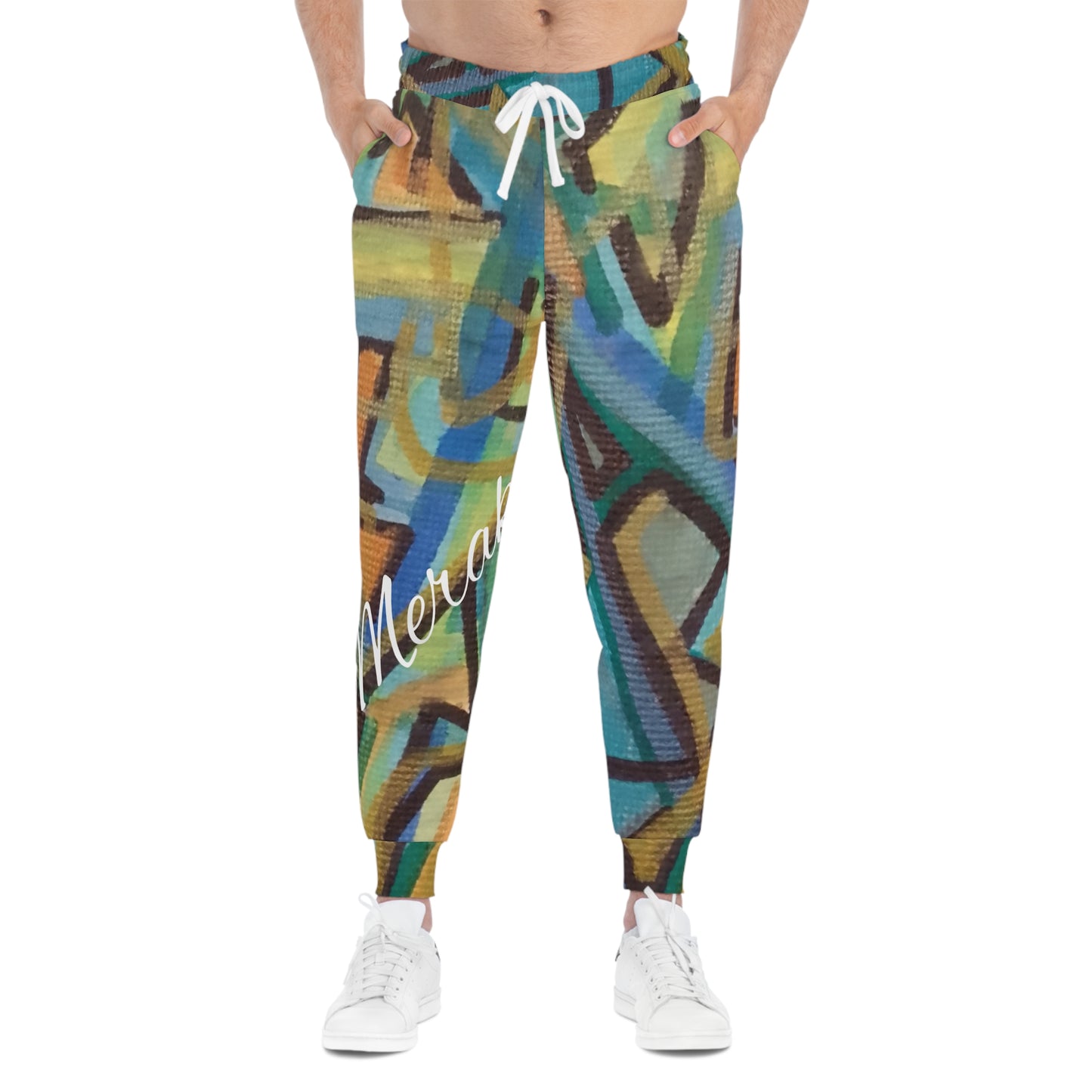 Meraki design Athletic Joggers (AOP)