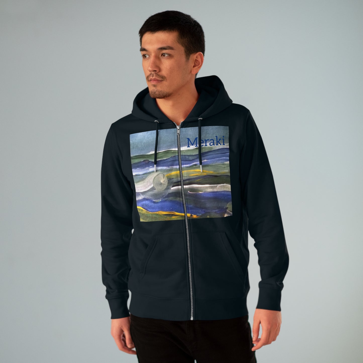 Blue ocean Men's Cultivator Zip Hoodie 2024 Collection