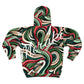 Meraki print Unisex Zip Hoodie