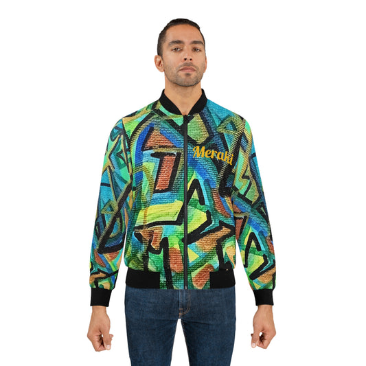 Meraki Men's  Bomber Jacket