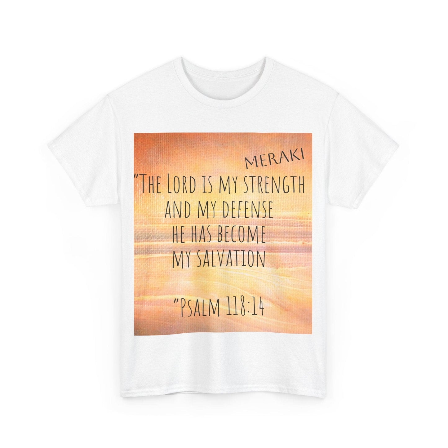 Meraki Summer sea painting print Unisex Heavy Cotton Tee