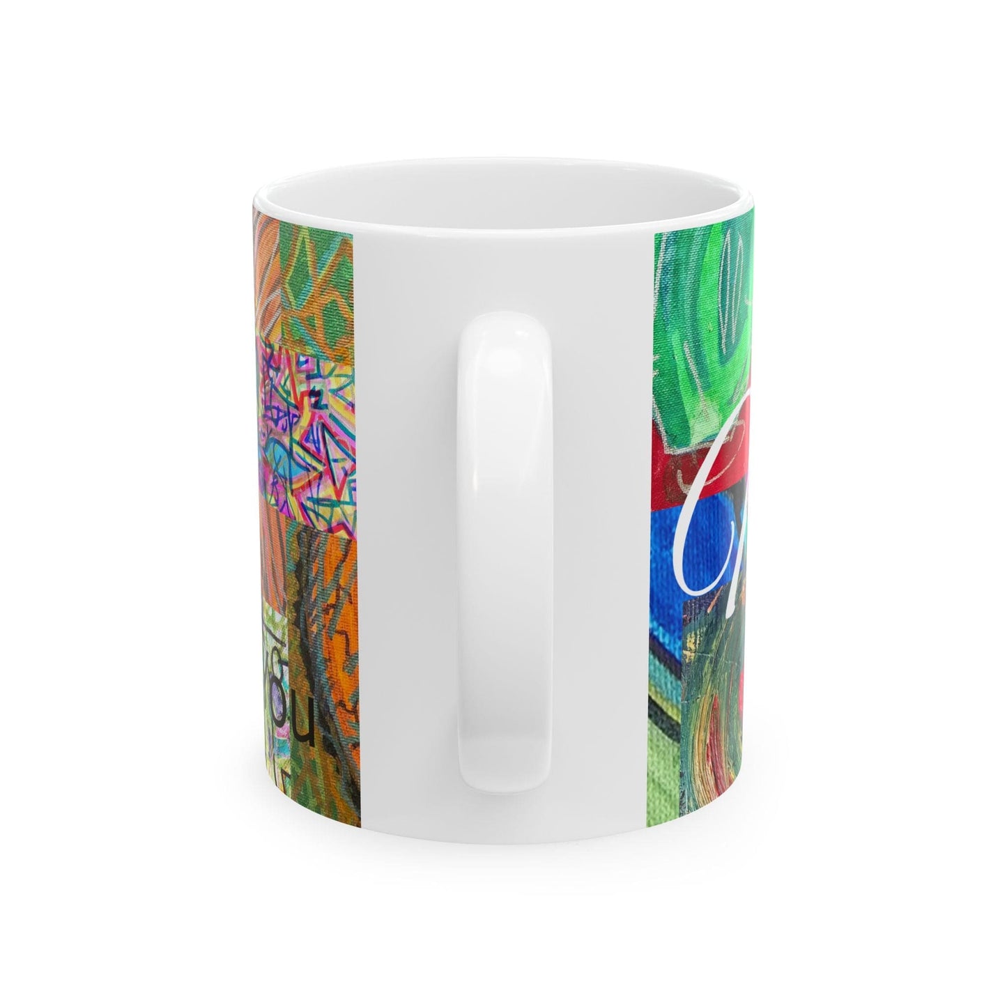 Meraki christian designs white Mug, (11oz, 15oz)