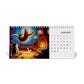 MERAKI Desk Calendar (2024 grid)