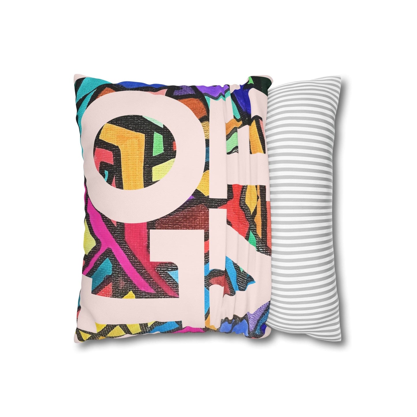 Square Poly Canvas Pillowcase