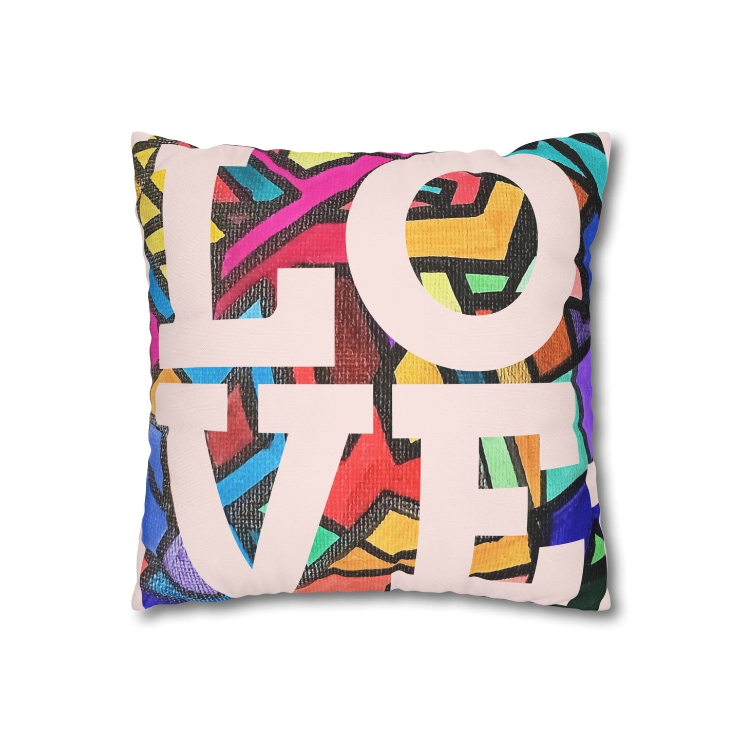 Square Poly Canvas Pillowcase