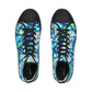 Meraki High Top Sneakers hand made prints