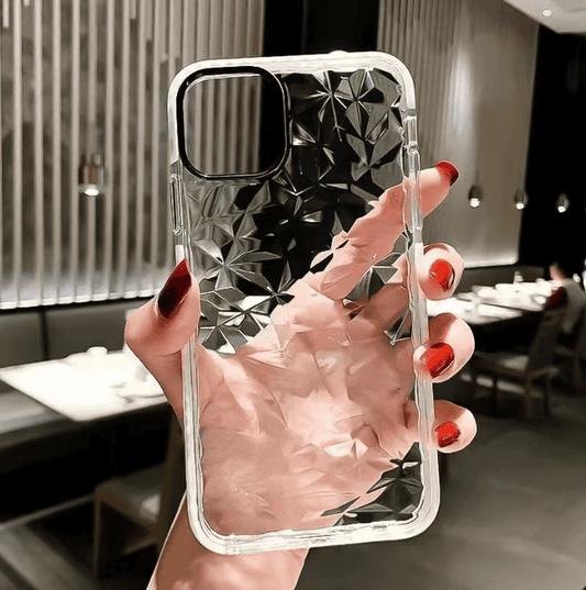 For Apple 14 mobile phone shell X diamond shell pattern iphone12promax transparent new 11Pro anti drop