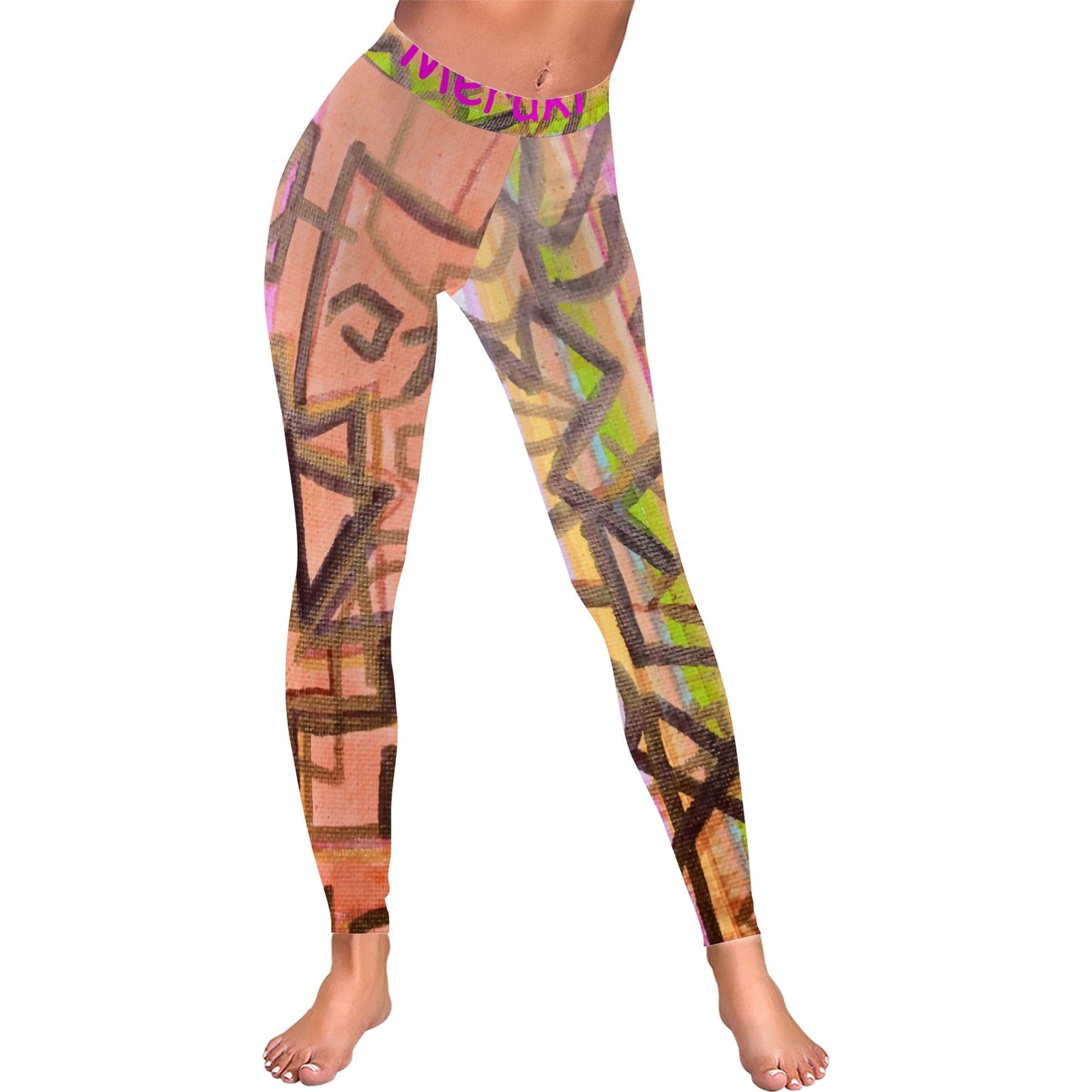 All-Over Low Rise Leggings (Model L05)