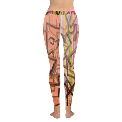 All-Over Low Rise Leggings (Model L05)