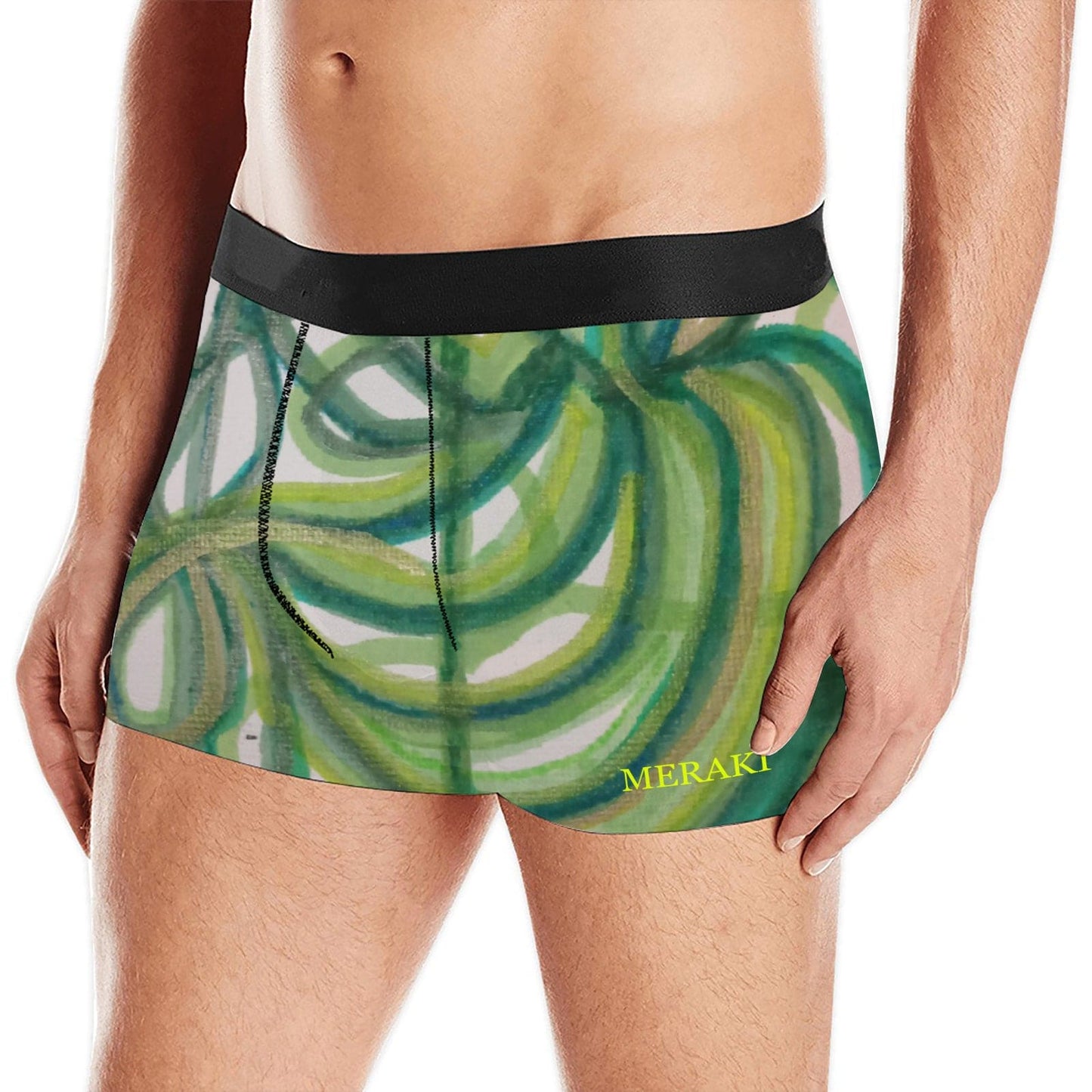 Men's All Over Print Boxer Briefs(ModelL10)(Made In AUS)