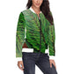 Women's All Over Print Bomber Jacket(Model H36)