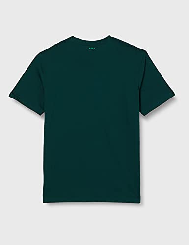 BOSS Men's Tcasette T-Shirt, Dark Green305, S