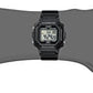 Casio Men's F108WH Illuminator Collection Black Resin Strap Digital Watch