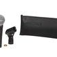 Shure SM58S Cardioid Dynamic Vocal Microphone with On/Off Switch, Pneumatic Shock Mount, Spherical Mesh Grille with Built-in Pop Filter, A25D Mic Clip, Storage Bag, 3-pin XLR Connector