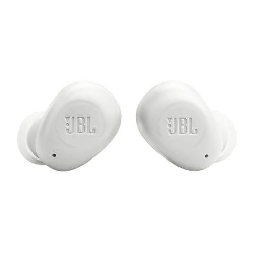 JBL Vibe Buds True Wireless Headphones - White, Small