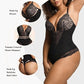 Lace Shapewear Bodysuit Women Tummy Control Backless Tank Tops V Neck Body Suit Thongs