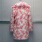 autumn and winter new lady fur coat fox fur coat trim long style trench coat big size in Europe and America   women jacket