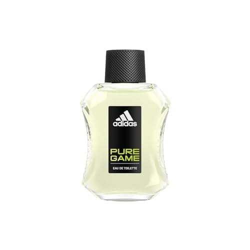 adidas Pure Game Eau De Toilette Spray for Men, 3.3 fl oz