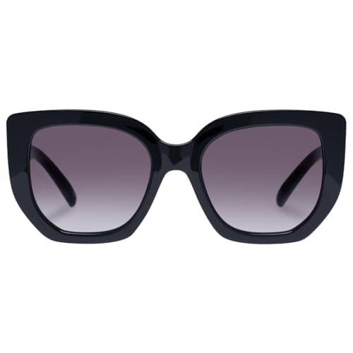 Le Specs Women's Euphoria Sunglasses, Black, One Size