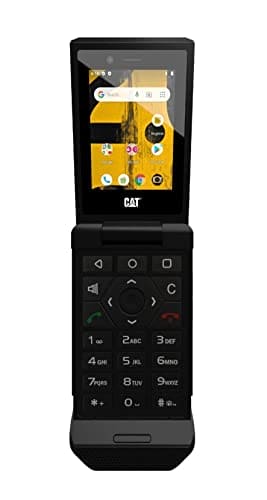 Cat S22 Flip (16GB) 2.8" Touchscreen, Android 11, IP68 Water Resistant, 4G LTE (T-Mobile) (Black)