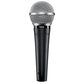 Shure SM48 Cardioid Dynamic Vocal Microphone with Shock-Mounted Cartridge, Steel Mesh Grille and Integral Pop Filter, A25D Mic Clip, Storage Bag, 3-pin XLR Connector, No Cable Included (SM48-LC)