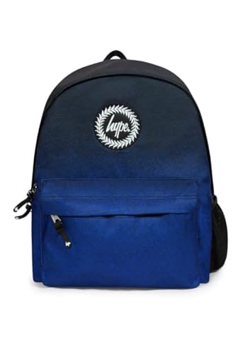 Hype Unisex Kid's Black Blue Speckle Fade Backpack, One Size