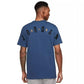 NIKE Jordan Air Stretch Short Sleeve Crew Tee | Blue | DM1462-486 (UK, Alpha, M, Regular, Regular, Blue)