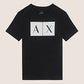 Armani Exchange Men's 8nztck T Shirt, Black, L UK