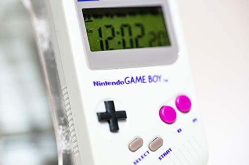 Paladone Nintendo Gameboy™ Digital Watch - Official Super Mario Land™ Alarm Sound & Built-in LED. Iconic Design, Great Retro Gaming Gift.