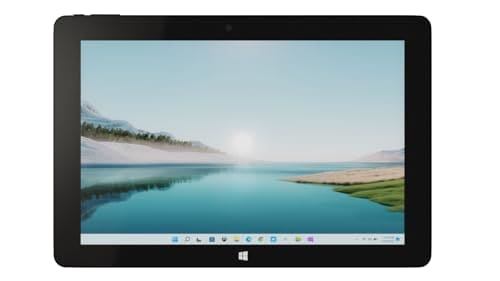 View Technology 10 inch Windows 11 Tablet PC 2024 Model | Intel Quad Core CPU & Graphics | 4GB RAM 64GB Storage | USB C, Wifi & Bluetooth | 5 & 2MP Cameras | 3 Year Warranty