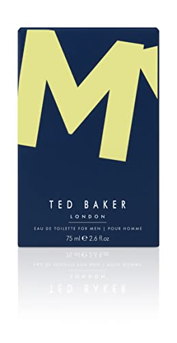 Ted Baker M EDT, Unique Notes of Tonka Bean and Sensual Musk with a Rich Woody Base, Mark of Distinction, Man Eau de Toilette, 75ml