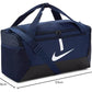 NIKE Unisex's Academy Team-Sp21 Sports Bag, Midnight Navy/Black/White, One Size,41L