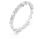 Swarovski Vittore ring, Marquise cut, White, Rhodium plated