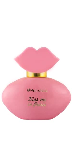 Aristea Kiss Me in Paris Girls Perfume - with Bergamot,Orange,Jasmine and Vanilla Notes - Sweet, Fresh and Long Lasting Scent - Handbag Perfume for Women and Teenage Girls, 25ml