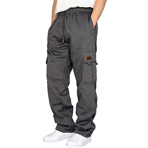 Offers 11 and 12 October Plus Size Cargo Trousers Men Trekking Trousers Mens Ladies Work Trousers with Pockets Mens White Trousers 34 Mens Thin Cotton Trousers Breathable Cargo Trousers Festival Top