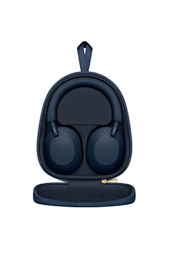 Sony WH-1000XM5 The Best Wireless Noise Canceling Headphones with Auto Noise Canceling Optimizer, Crystal Clear Hands-Free Calling, and Alexa Voice Control, Midnight Blue