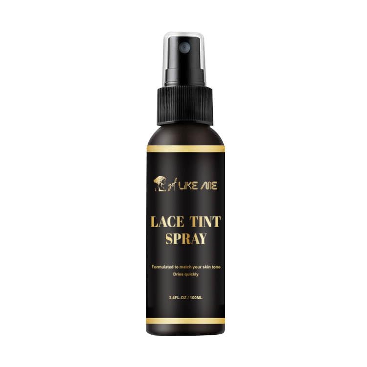 Get Like Me Lace Tint Spray for Wigs | 120ML Lace Melting Spray Hair Spray | Glue-Less Hair Adhesive for Wigs | Lace Melting And Holding Spray for Closure Wigs (Light)