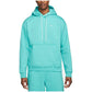 Nike Sportswear Solo Swoosh Men's Fleece Pullover Hoodie, Washed Teal/White, L