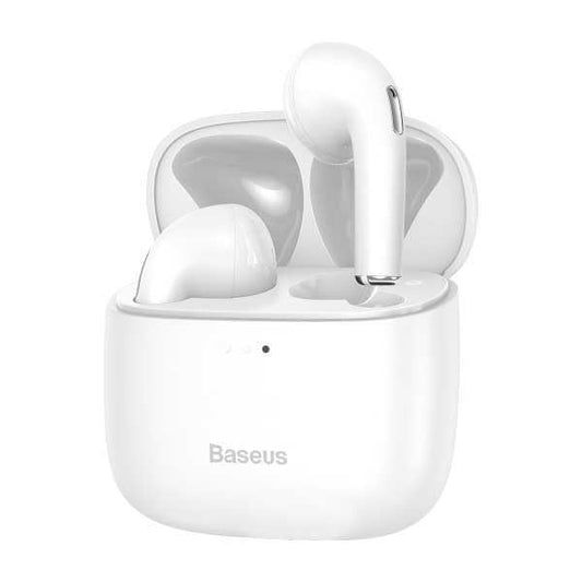 Baseus Bowie E8 True Wireless Bluetooth Earphones, BT 5.0, IPX5, TWS White (NGE8-02)