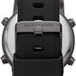 Fossil - Men's Set Collection, Black Color, Silicone watchstrap for Male SR9053