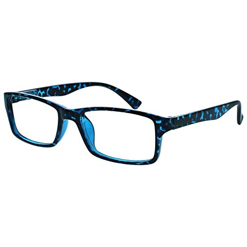 The Reading Glasses Company Blue Tortoiseshell & Purple Readers Value 2 Pack Mens Womens UVR2092BL_P +2.50