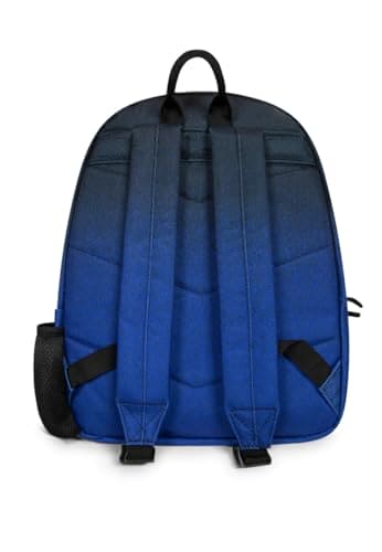 Hype Unisex Kid's Black Blue Speckle Fade Backpack, One Size