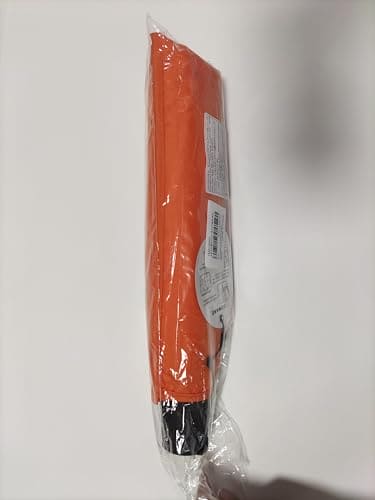 ZOMAKE Compact Umbrella, Auto Open & Close Travel Folding Umbrella, Windproof Fast Drying Umbrella with 10 Ribs, Slip-Proof Handle Design for Easy Carry(Orange/New)