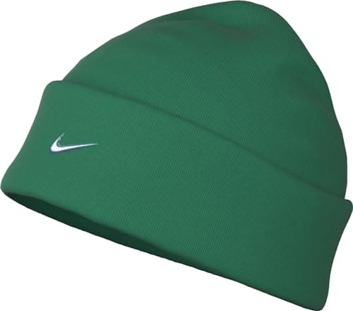 Nike Unisex Kids K Nk Peak Beanie Sc Swsh, Stadium Green/Aquarius Blue, FB6492-324, 1SIZE