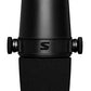 Shure MV7X XLR Podcast Microphone - Pro Quality Dynamic Mic for Podcasting & Vocal Recording, Voice-Isolating Technology, All Metal Construction, Mic Stand Compatible, Optimized Frequency - Black