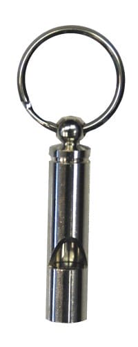 COMPANY OF ANIMALS Dog Whistle, Best Dog Training Equipment, Steel, Lightweight, Clear Sound, Obedience & Recall Training, Puppy & Dog Training, Whistle for Dogs Attachable to Lanyard or Keys